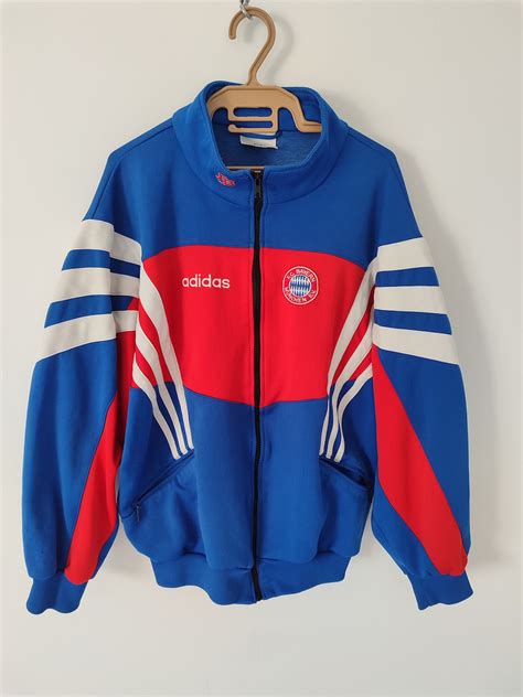 adidas trainingsjacke 90er rot weiß|Vintage Adidas Jacken .